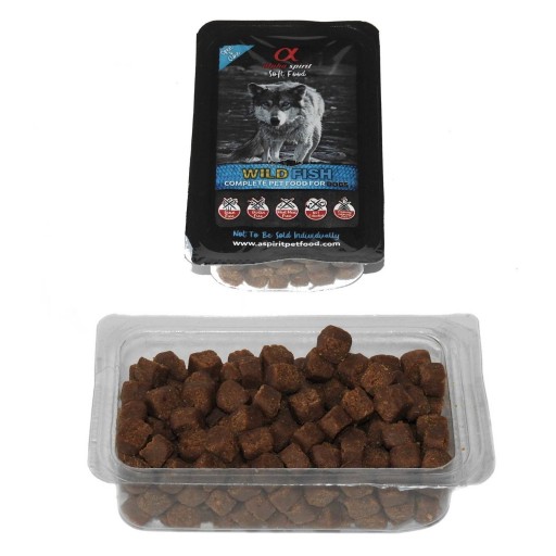 Alpha Spirit Wild Fish 200g Polomäkké suché krmivo