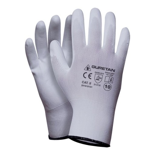 Guretan Set A PU pracovné rukavice veľkosť 10 - XL 12 PÁROV