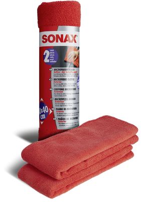 SONAX LEŠTENIE MIKROVLÁKNA 40x40 cm 2 ks