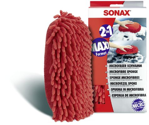 SONAX VEĽKÁ HUBKA NA UMÝVANIE AUT Z MIKROVLÁKNA