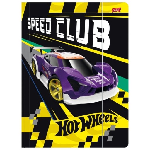 Skladačka s gumičkou A4 Cars HOT WHEELS Cars Závodné autá Unipap