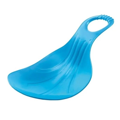 Prosperplast Kid 2 plastové šmykľavky na sane, modrá šmykľavka, dupolot