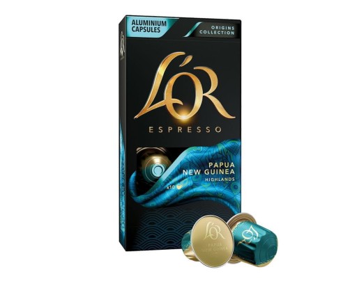 Kapsule pre Nespresso L'OR Papua Nová Guinea 10 ks.