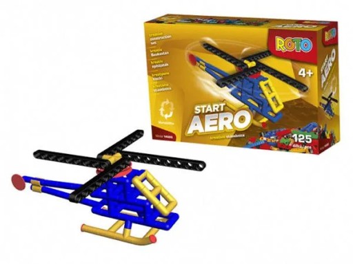 Roto bloky - Štart aero Vrtuľník na montáž POĽSKÝ VÝROBOK