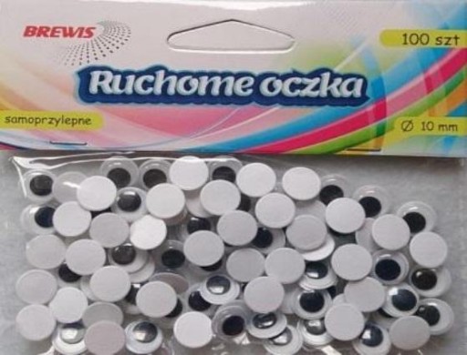 Ozdobná dekorácia, očká 10 mm (100 ks) RO3 BREWIS