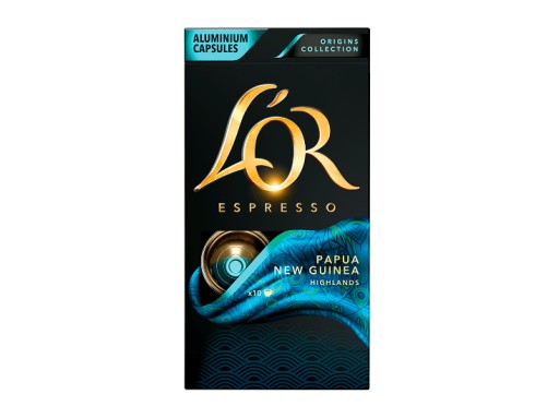 Kapsuly Nespresso L'OR Papua Nová Guinea 10 ks.