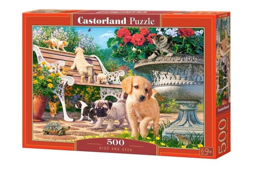 Puzzle 500 Hide and Seek. B-53636. Castor