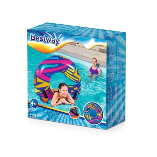 36228 PLÁVAČKOVÉ KOLESO 107CM PLÁŽOVÝ PLÁŽOVÝ RING farby pre deti BESTWAY