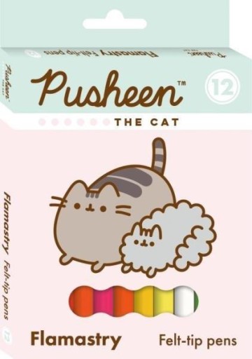 Pusheen fixy 12 farieb