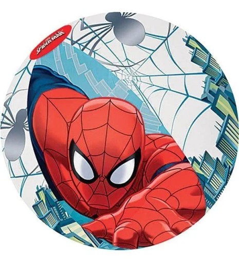 Farebná plážová lopta Spiderman 51 cm Bestway