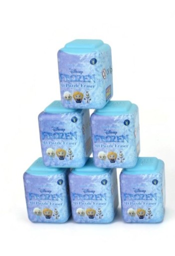 Frozen gumy figúrky 3D puzzle prekvapenia