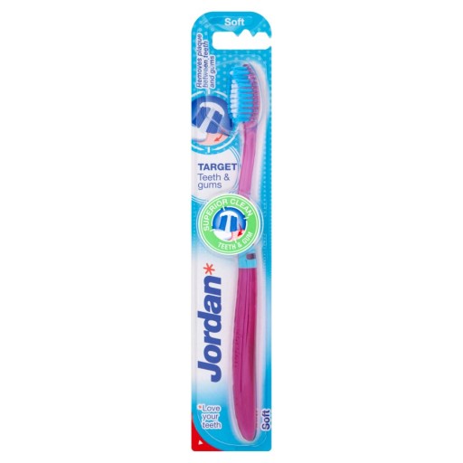 Jordan Target Teeth & Gums zubná kefka - SOFT