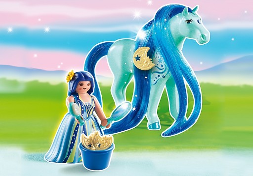 PLAYMOBIL 6169 PRINCEZNÁ ÚPRAVA KOŇA LUNA