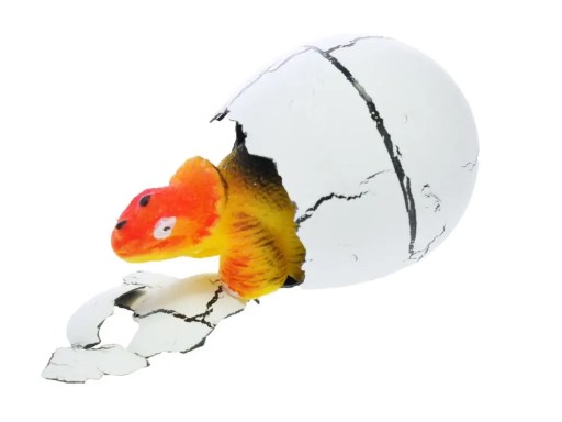 BIG DINOSAUR EGG rastúce vyliahnutie z HIPO vajíčka
