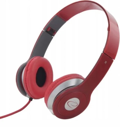Slúchadlá ESPERANZA Techno EH145R, červené