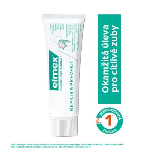 ELMEX REPAIR & PREVENT ZUBNÁ PASTA 75ml