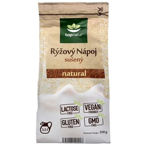 Ryžový nápoj v prášku, bezlepkový, ryžové mlieko
