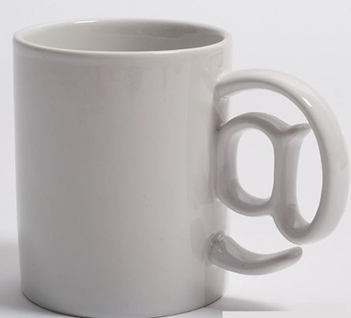 Porcelánový hrnček 500ml 14,5x10x10cm ZÁKLAD