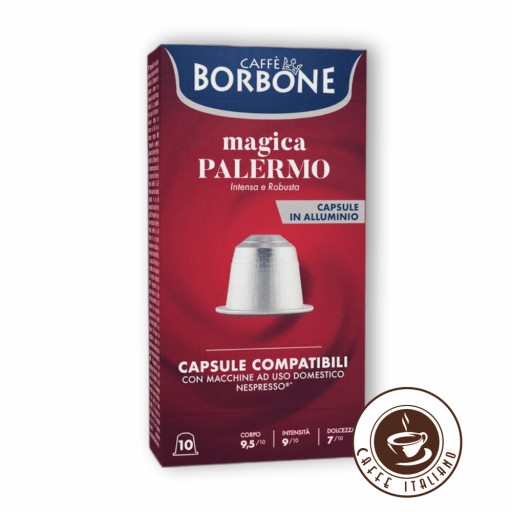BORBONE MAGICA PALERMO Kapsuly Nespresso 10 ks.