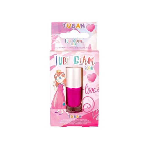 Tubi Glam ružový perleťový lak na nechty