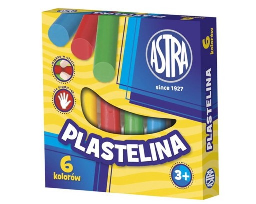ASTRA SCHOOL PLASTICINE 6 FAREB