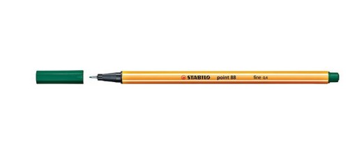 Jemná linka STABILO point 88/53 - Tmavo zelená SZ-81316(54)