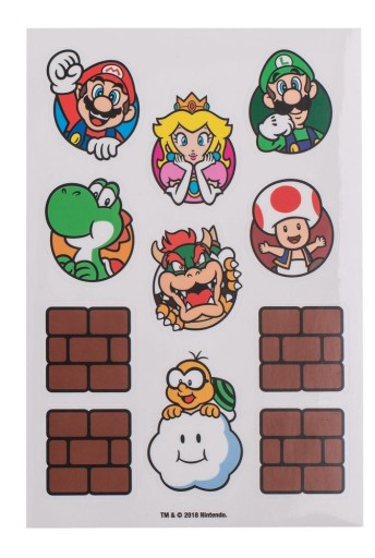Sada samolepiek Super Mario 39 kusov