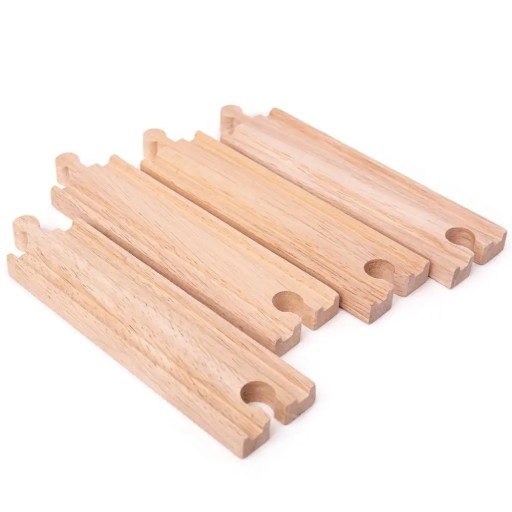 Sada dlhých drevených dráh 4 kusy od Bigjigs Toys