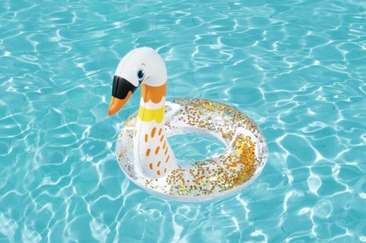 Detský krúžok na plávanie Flamingo Swan 61 x 61 cm Bestway 36306