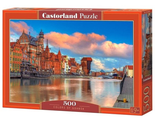 Puzzle 500 farieb Gdanska Castorland B-53933