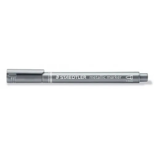 DEKORATÍVNY ZNAČOVAČ STRIEBORNÝ METALICKÝ 1-2MM STAEDTLER