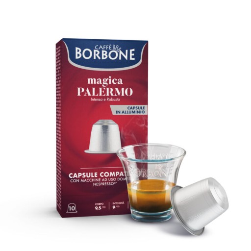 BORBONE MAGICA PALERMO Kapsuly Nespresso 10 ks.