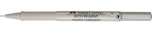 Jemná linka 0,1 mm čierna Ecco Faber-Castell 166199
