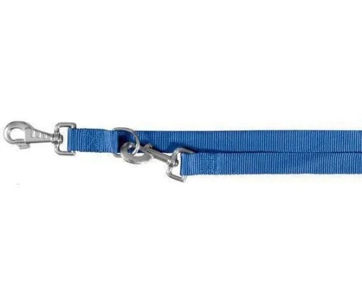 TRIXIE Dvojité vodítko 2m/20mm čierne 13961