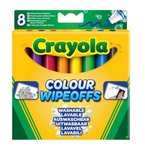 Fixky Crayola, fixky na tabuľu, 8 ks
