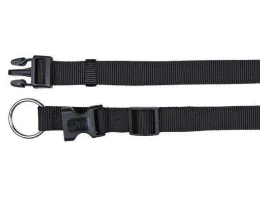 Trixie CLASSIC nylonový obojok pre psa Black S/M