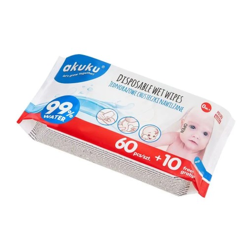 A0031 VODNÉ Utierky 99% 70 ks batéria