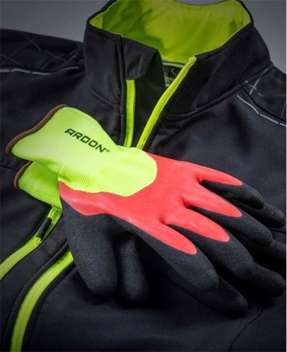 Pracovné rukavice PETRAX DOUBLE Nylon Latex Ochrana zdravia a bezpečnosti pri práci Odolnosť