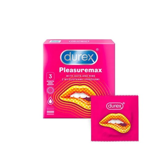 DUREX Pleasuremax kondómy 3 ks