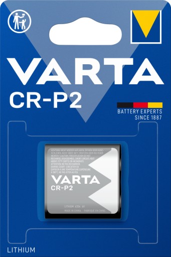 Lítiová batéria Varta LITHIUM 6204 6V CR-P2 DL223A