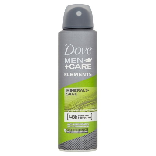 Dove Men Care Elements Minerals Sage antiperspirant v spreji 150 ml