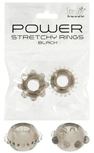 Power Stretchy Rings 2ks Grey