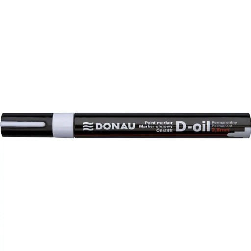 D-Oil olejový popisovač okrúhly 2,8mm biely popisovač