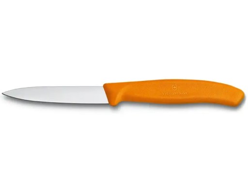 Nôž na zeleninu 6.7606.L119, oranžová rukoväť