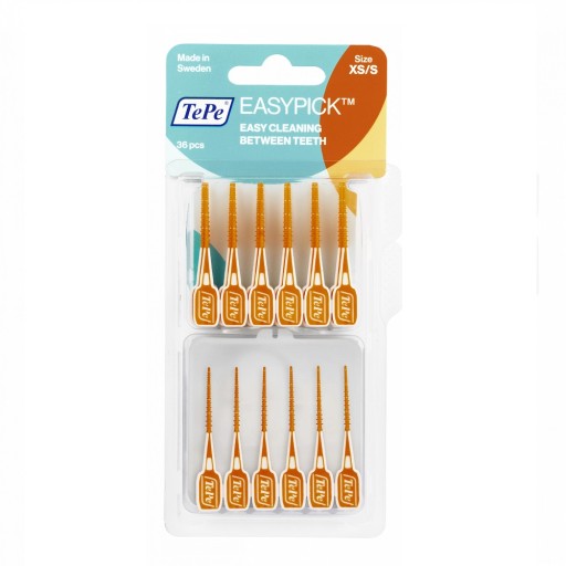 TePe EasyPick medzizubné kefky 36ks XS/S