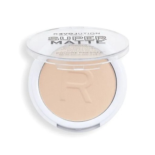 REVOLUTION Super Matte Pressed Powder Beige Zmatňujúci púder - Béžový 6g