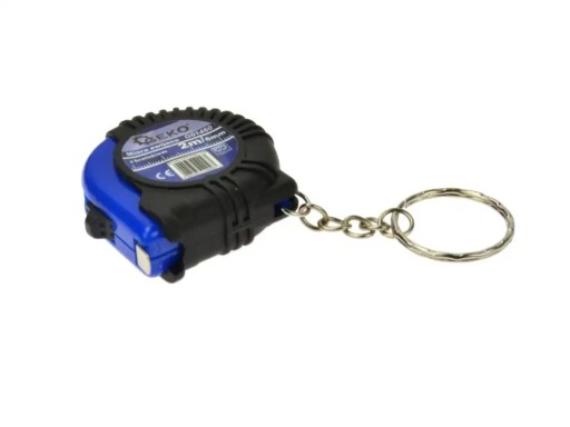 Zvinovací meter 2mx6mm s kľúčenkou GEKO G01460