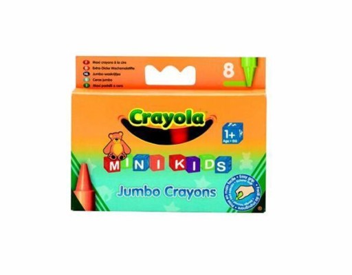 8 kusov pasteliek Mini Kids Crayola