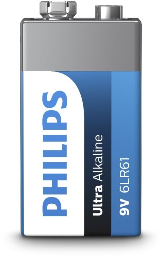 AKUMULÁTOR PHILIPS 6LR61 9V ULTRA ALKALICKÝ