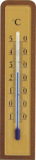 DREVENÝ IZBOVÝ TEPLOMER ZLATÁ VÁHA BIOTERM 010500 (-10 AŽ +50°C)